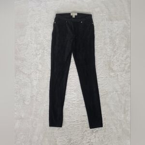 Michael Kors Black Corduroy Leggings